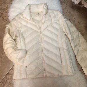 Talbots light weight puffer jacket